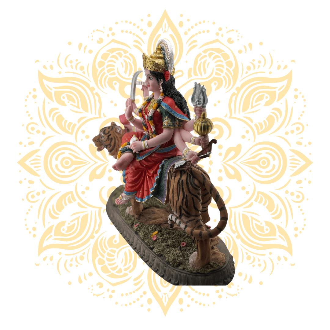Polyresin Durga 15" - Matchless Gifts