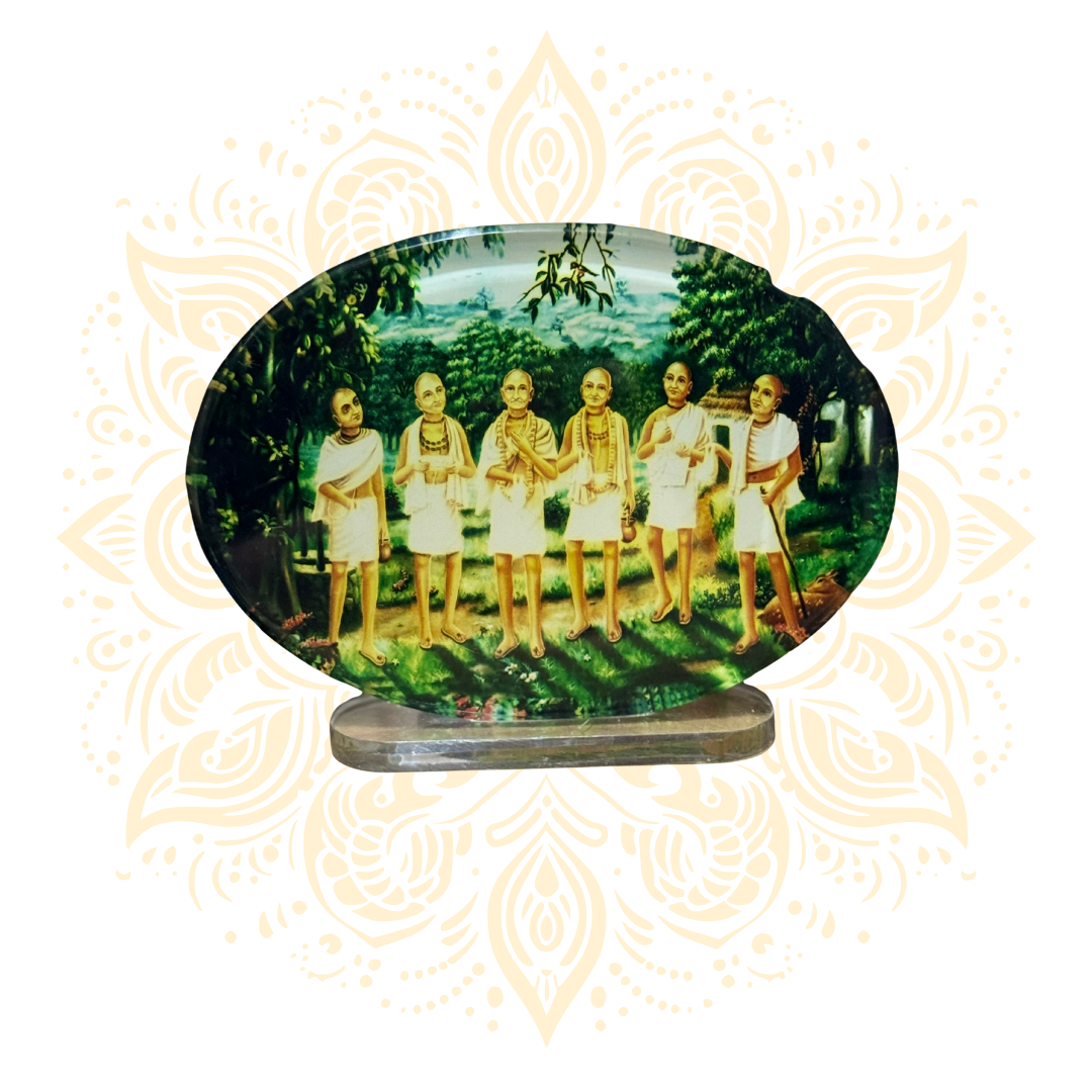 Acrylic Six Goswamis Stand