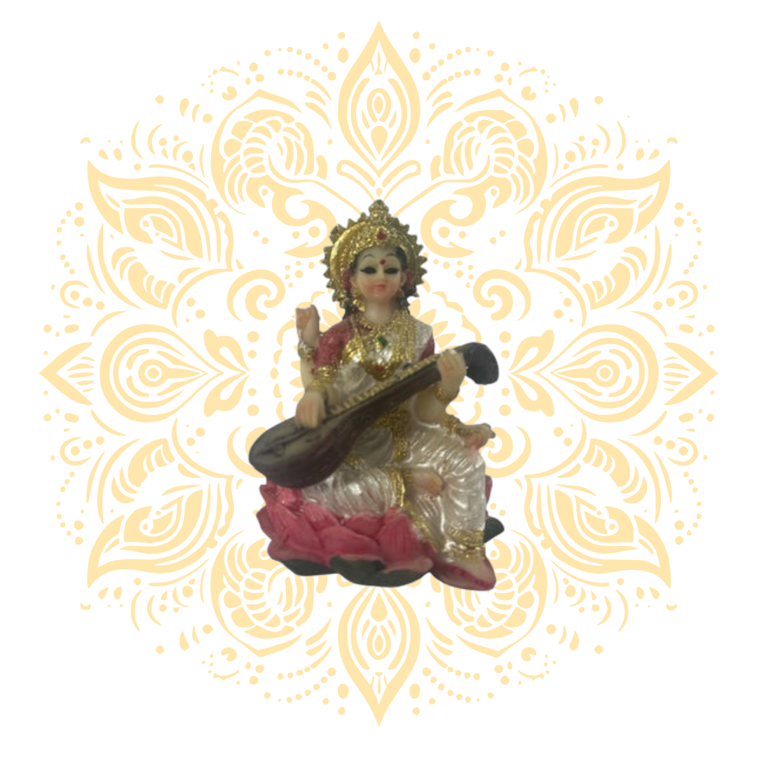 Polyresin Saraswati 2.5"