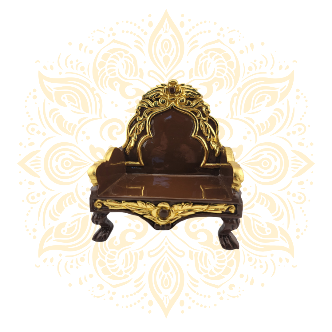 Wood Vyasasana Gold 4.5"