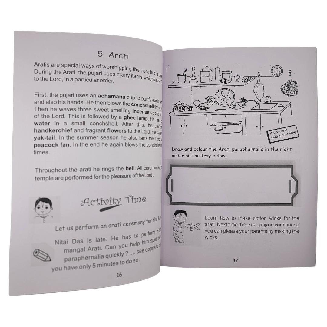 Getting to Know Krishna – Coloring Book for Kids