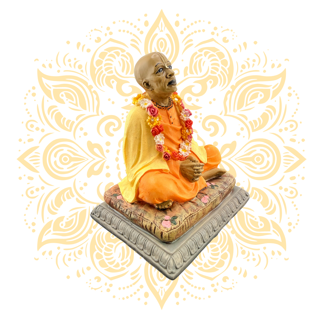 Polyresin Prabhupada Murti 4.5'' - Matchless Gifts3