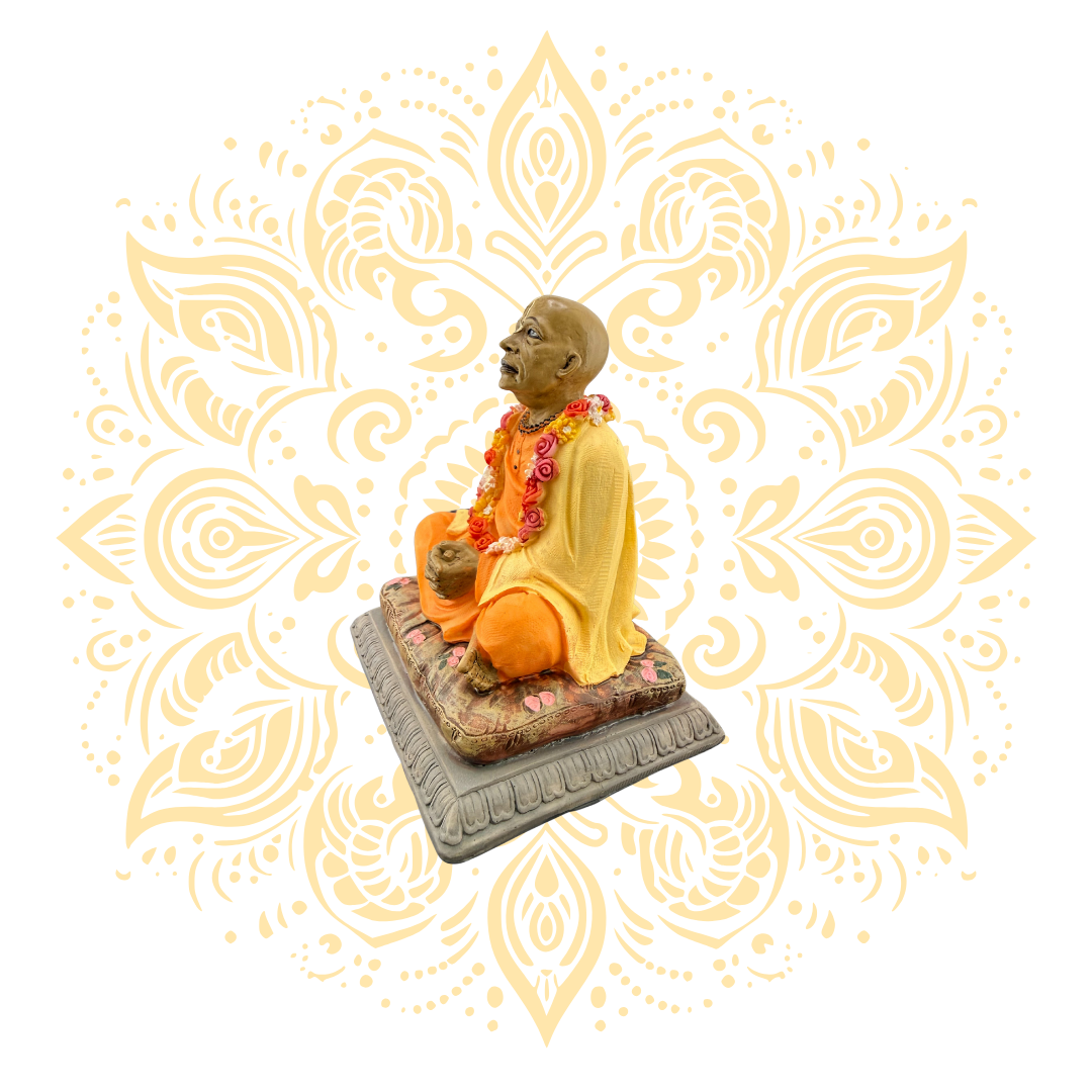 Polyresin Prabhupada Murti 4.5'' - Matchless Gifts4