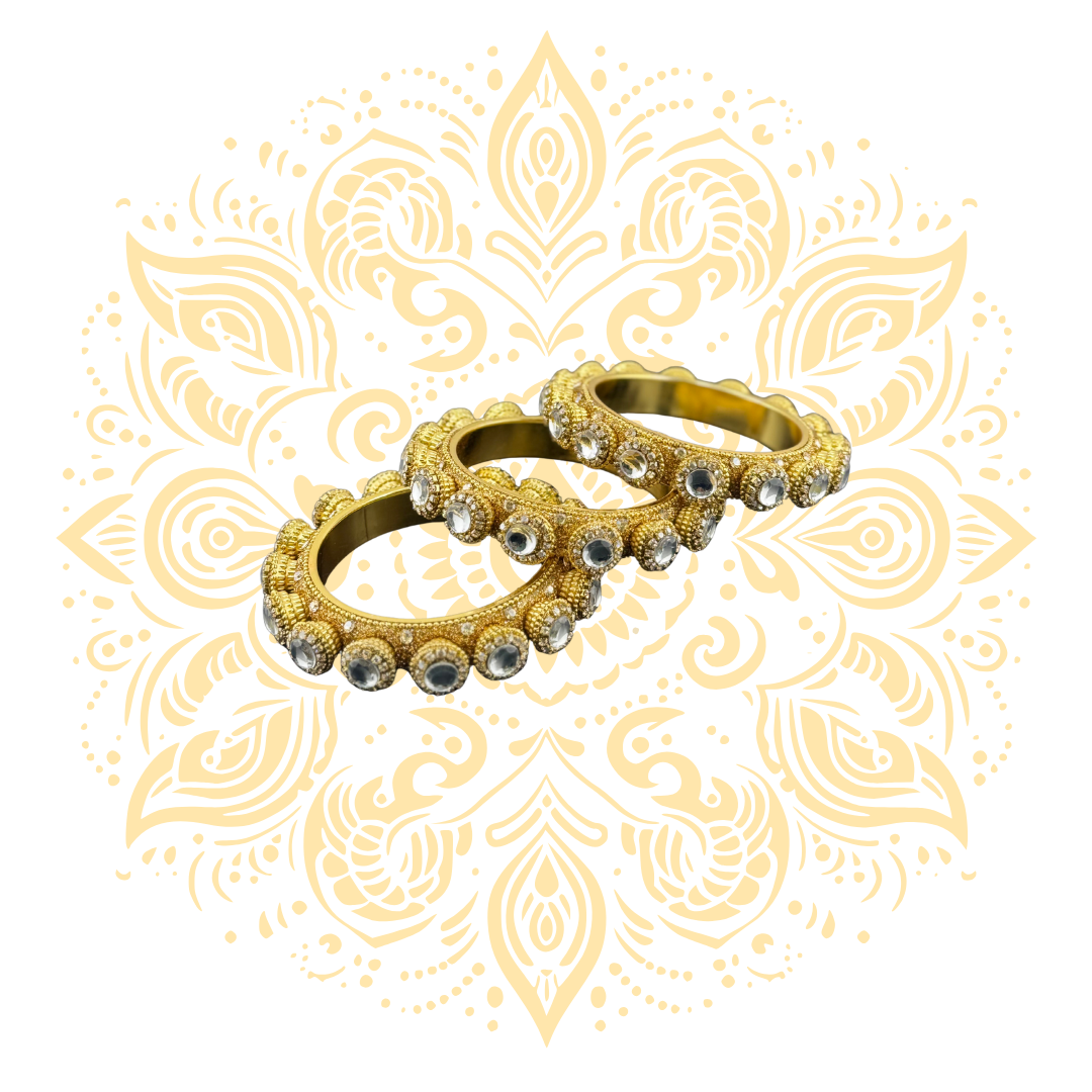 Womens Brillants Studded Bangles - Matchless Gifts