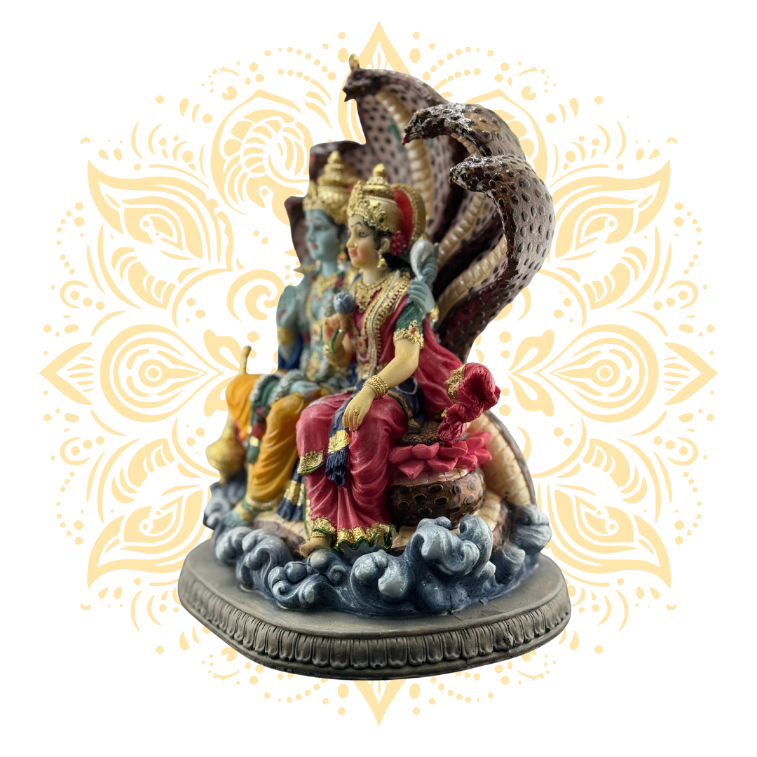 Polyresin Laxmi Narayan Sesa 10"